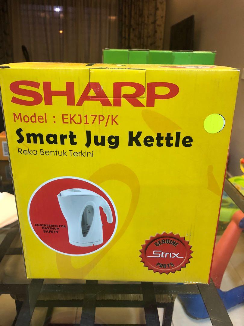 Sharp Kettle (Category: Kettles & Airpots) located in Bangi. Submitted by nuddya (Listing ID 1006798467, Image 1). Description: Never used, good for student used.