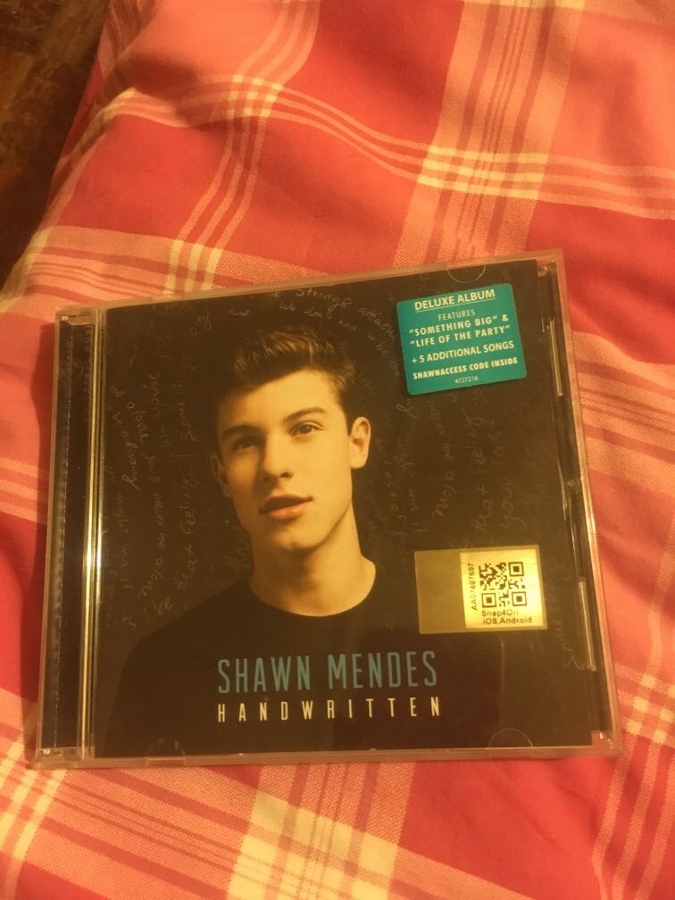 Shawn Mendes Handwritten Audio Cd Music Media Cd S Dvd S Other Media On Carousell