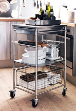 Stainless Steel Kitchen Trolley Furniture Shelves Drawers On Carousell
