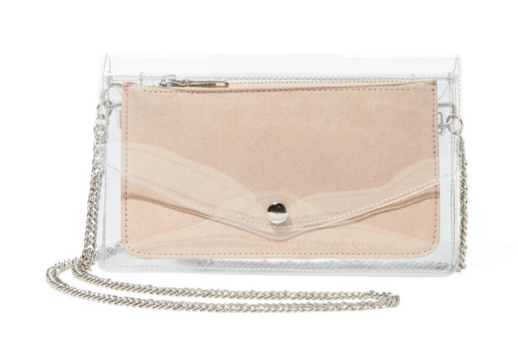 steve madden clear handbag