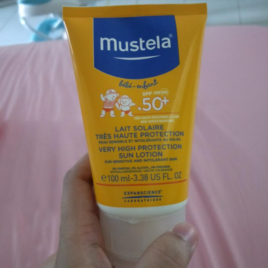 mustela sunblock baby