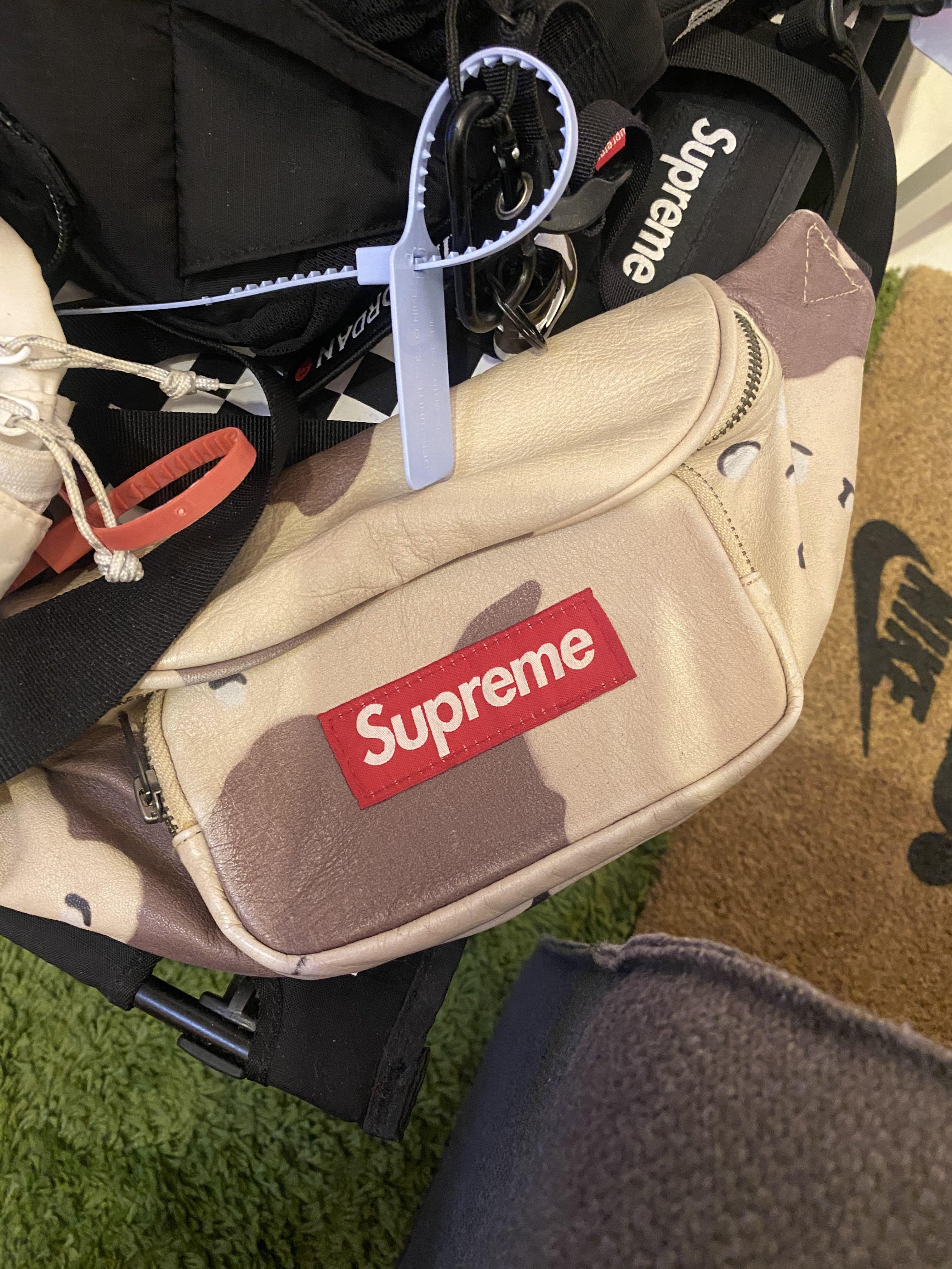 Supreme desert camo discount waist bag