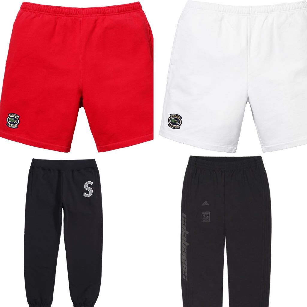 Supreme lacoste shorts clearance