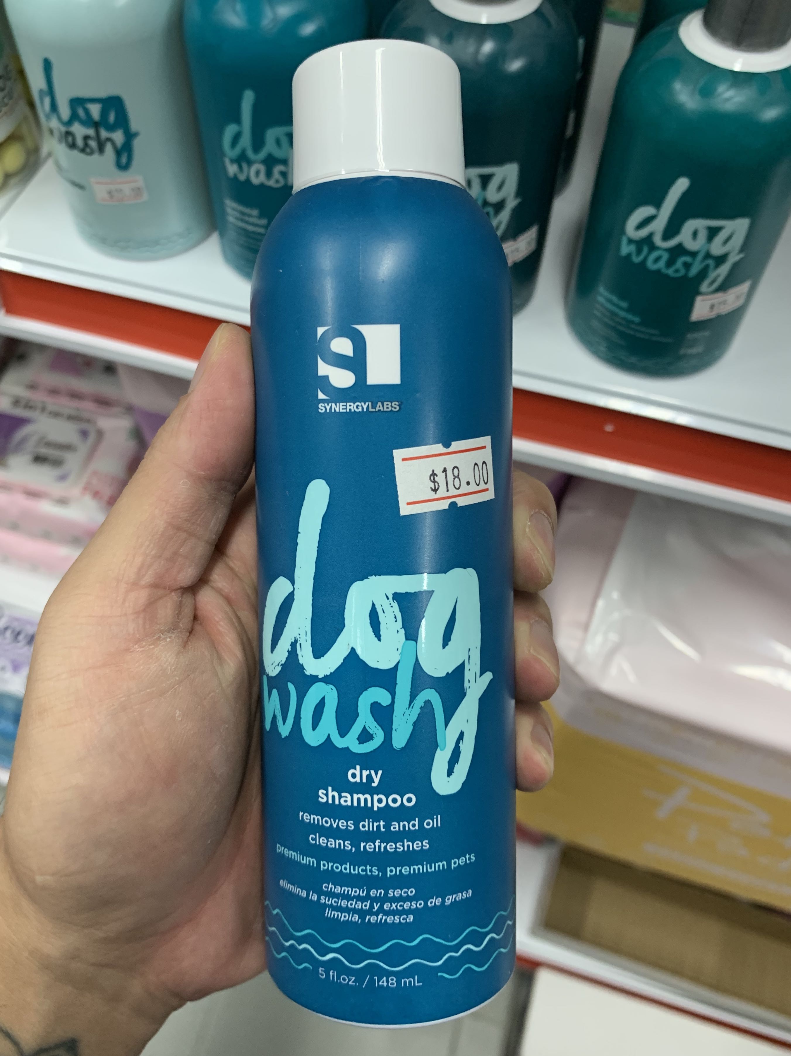 Synergylabs Dog Wash Dry Shampoo Pet Supplies Health Grooming on Carousell