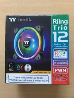 Thermaltake Riing Trio 3-pack 120mm RGB PWM fan