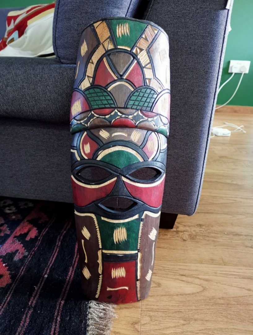 Traditional African Mask (South Africa), Women's Fashion, Jewelry