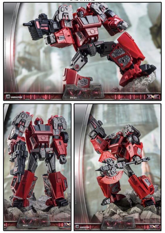 Transformers X PX20 PX20 Vejovis & PX21 PX21 Mars (aka WFC