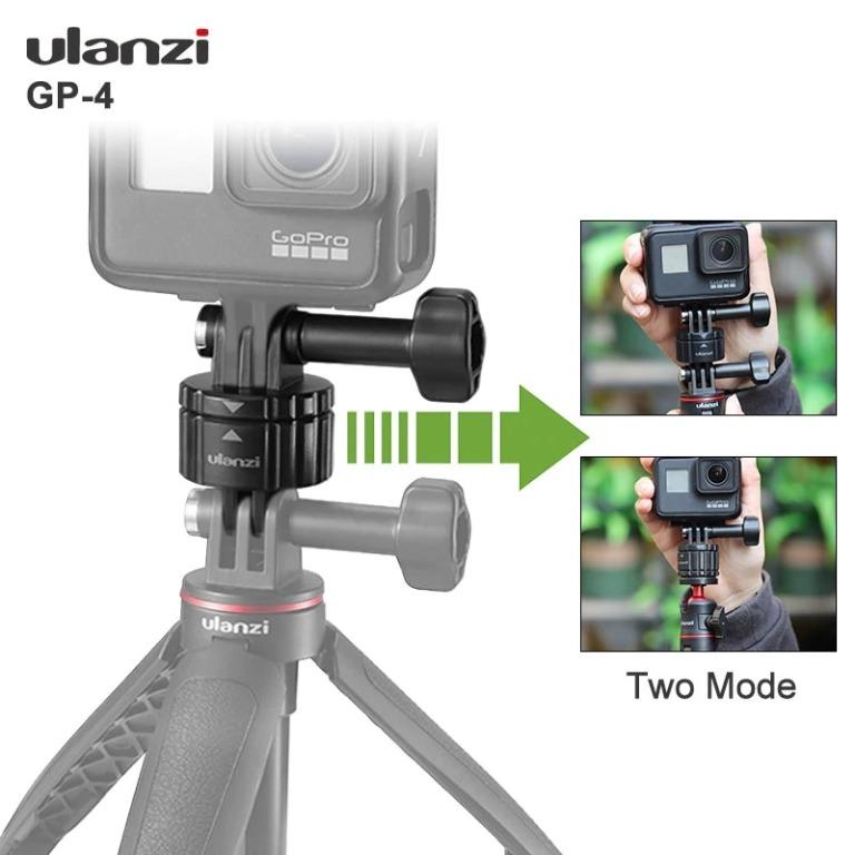 Ulanzi Gp 4 Magnetic Quick Release Tripod Mount Adapter For Gopro Hero 8 7 6 5 Insta360 One R Dji Osmo Action Camera Photography Camera Accessories Others On Carousell