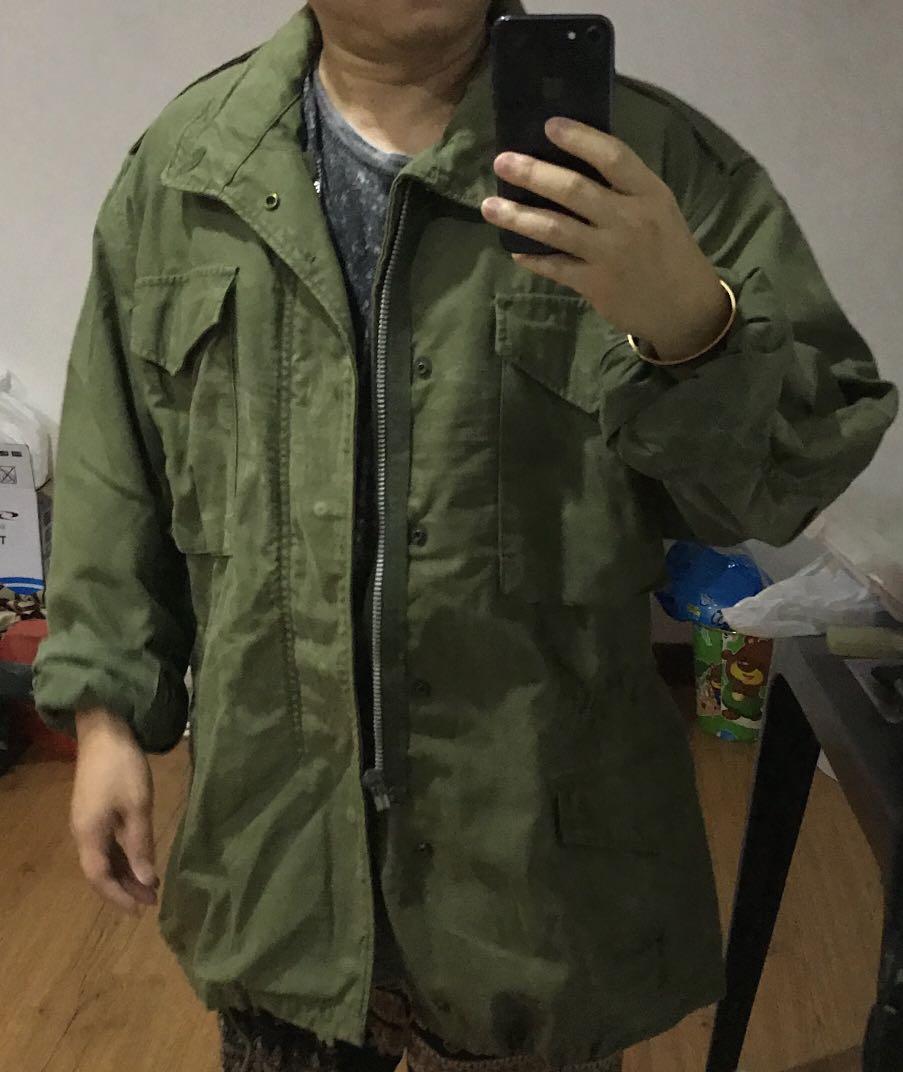 Vintage 60s medium John Ownbey m65 army field jacket
