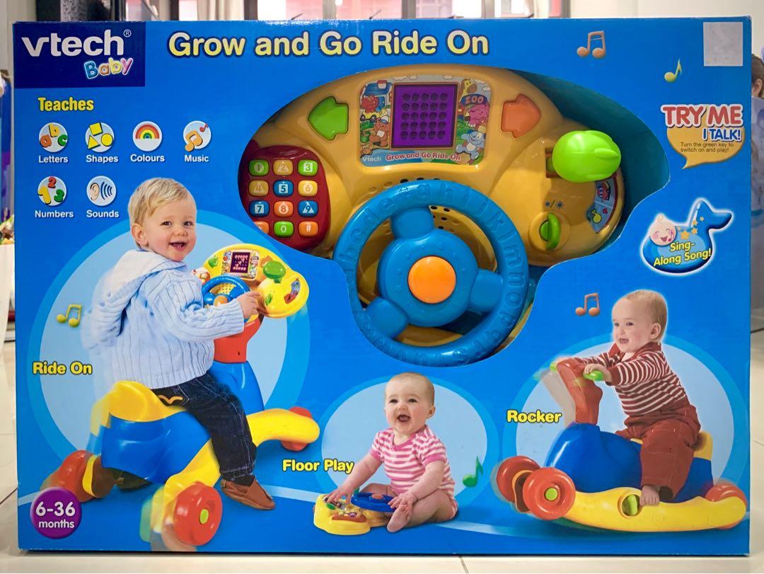 Vtech go and grow ride on on sale