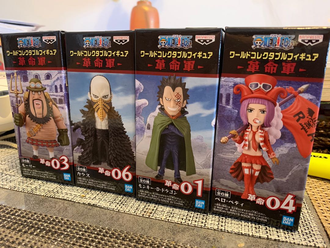 Wcf One Piece Revolution Army 海贼王 革命军 Toys Games Bricks Figurines On Carousell