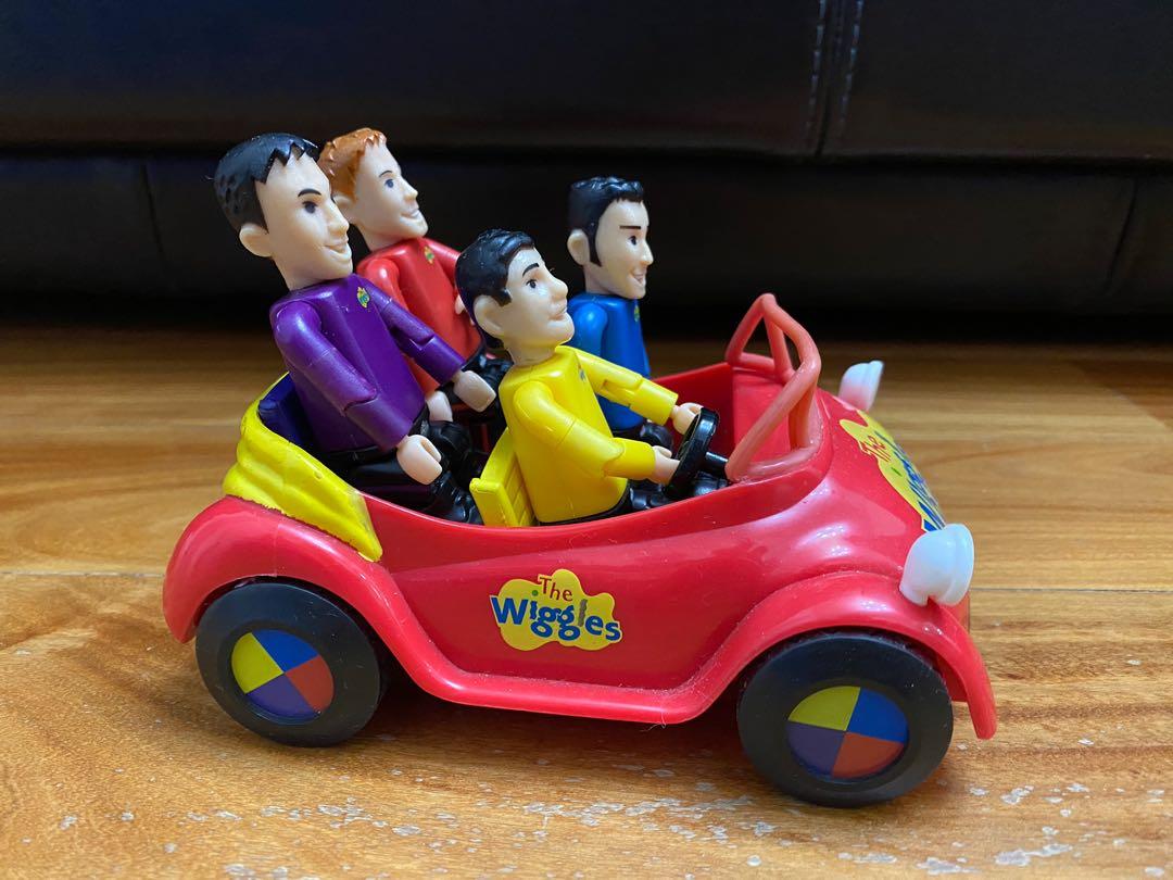 Wiggles Big Red Car Vintage Set, Babies & Kids, Baby Nursery & Kids ...