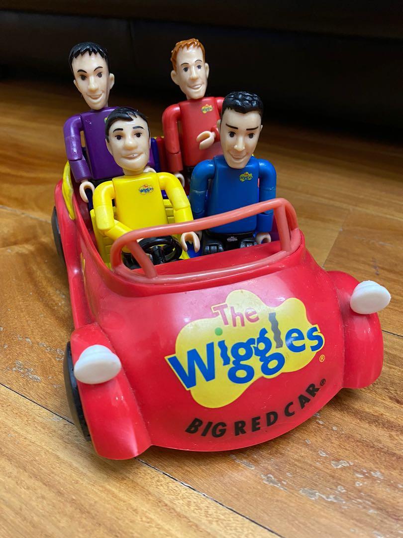 Wiggles Big Red Car Vintage Set, Babies & Kids, Baby Nursery & Kids ...