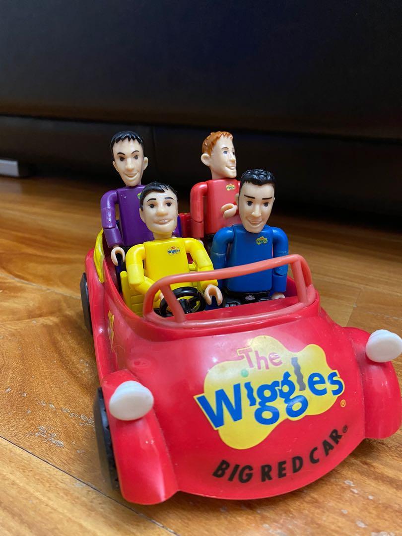 Wiggles Big Red Car Vintage Set, Babies & Kids, Baby Nursery & Kids ...