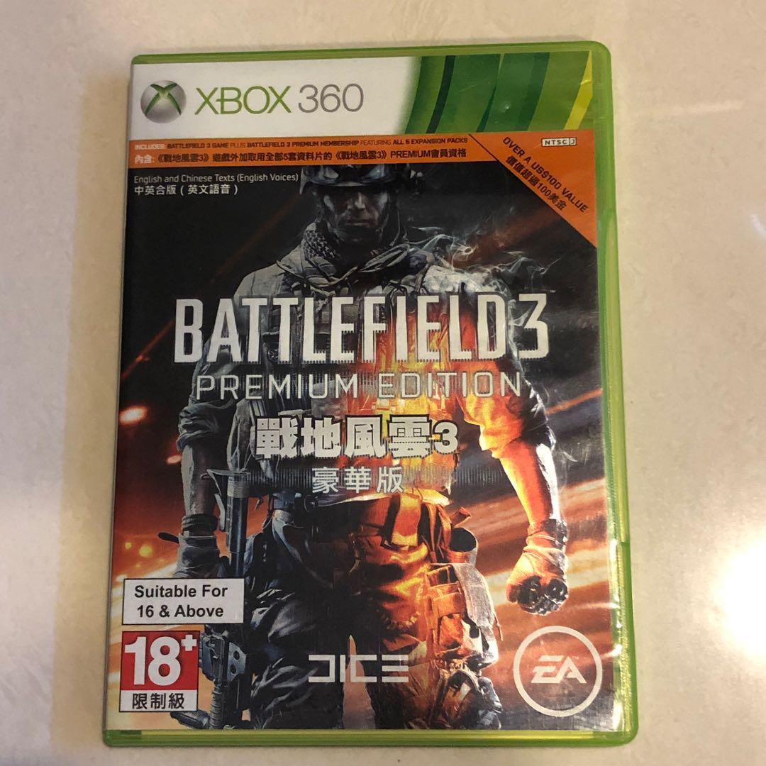 battlefield 3 premium xbox 360