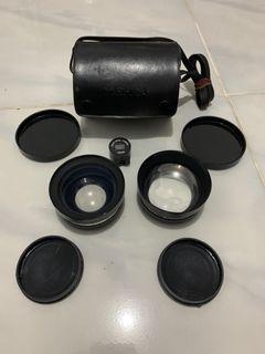 Yashikor Auxiliary wide and Telephoto Lens