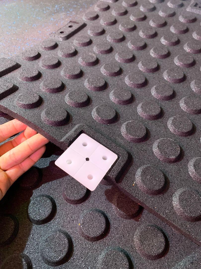 (2cm)Heavy Duty Locking Gym Flooring Mats, Sports Equipment, Exercise