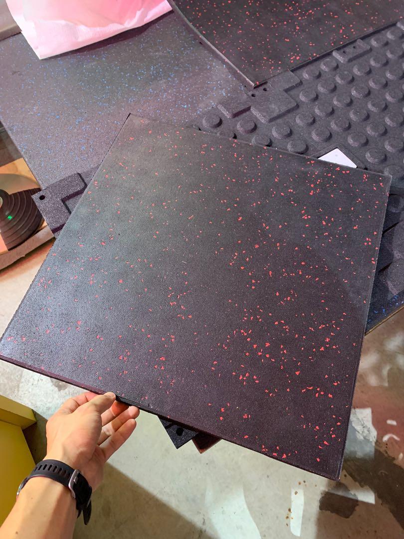 (2cm)Heavy Duty Locking Gym Flooring Mats, Sports Equipment, Exercise