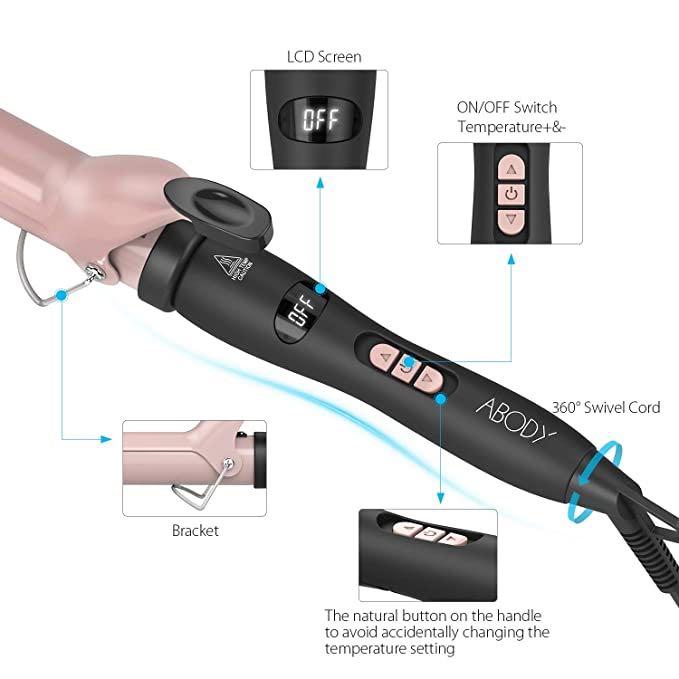 Abody 1.25 inch Hair Curling Iron Model HC 008 5 Beauty Personal Care Hair on Carousell