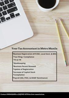 Accounting Services in Metro Manila