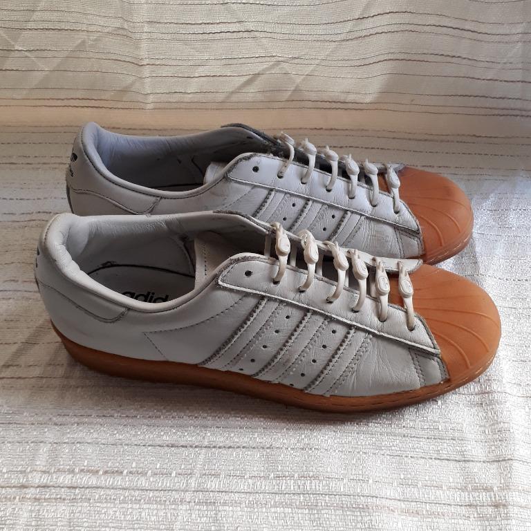SALE Adidas Superstar 80s DLX White Men Shoes