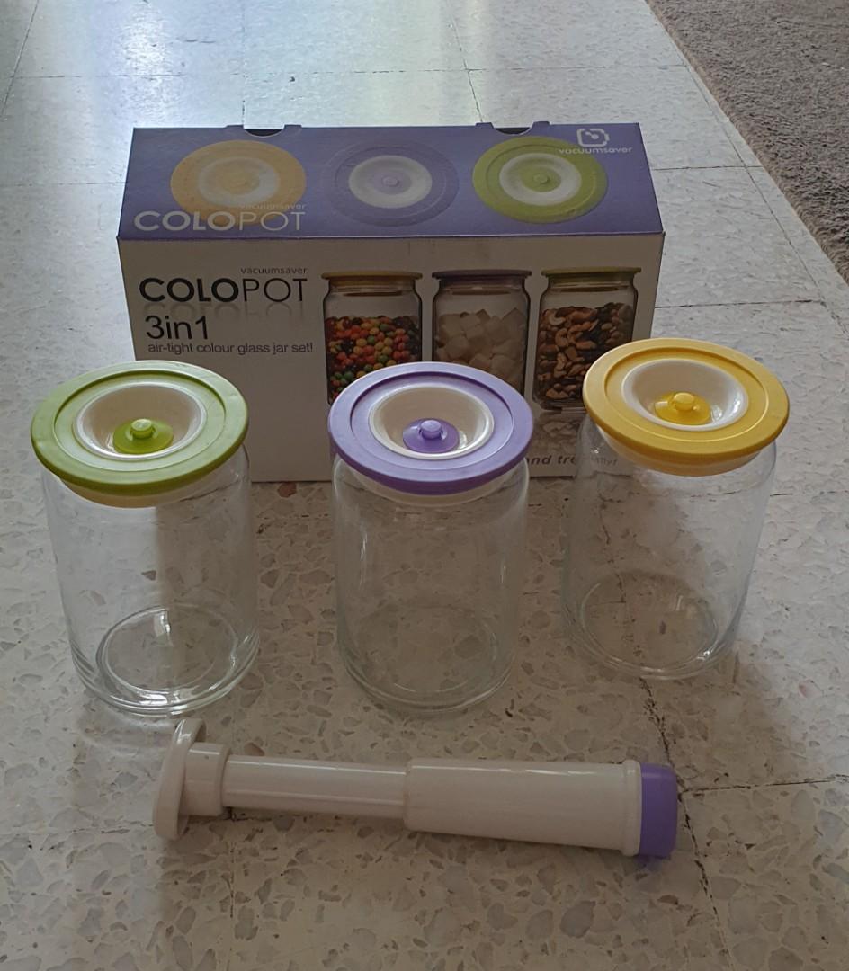 Airtight Glass Jar Bekas Kedap Udara Kitchen Appliances On Carousell