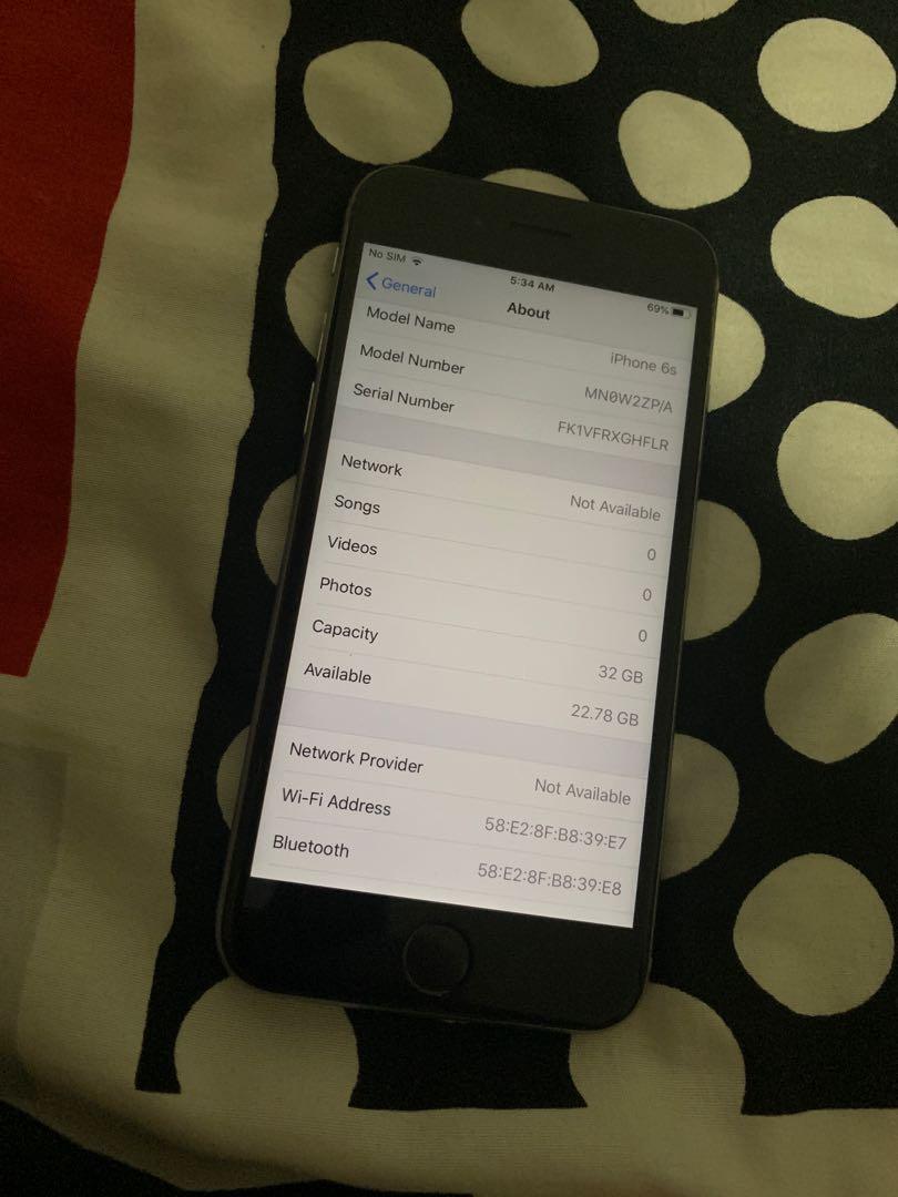 Apple Iphone 6s 32gb Grey Mobile Phones Tablets Iphone Iphone 6 Series On Carousell