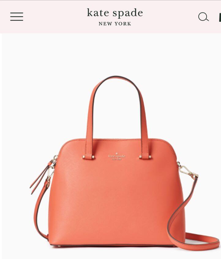 kate spade peach purse