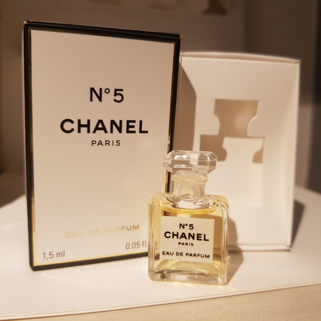 Authentic Chanel N5 EDP 1.5ml Miniature, Beauty & Personal Care