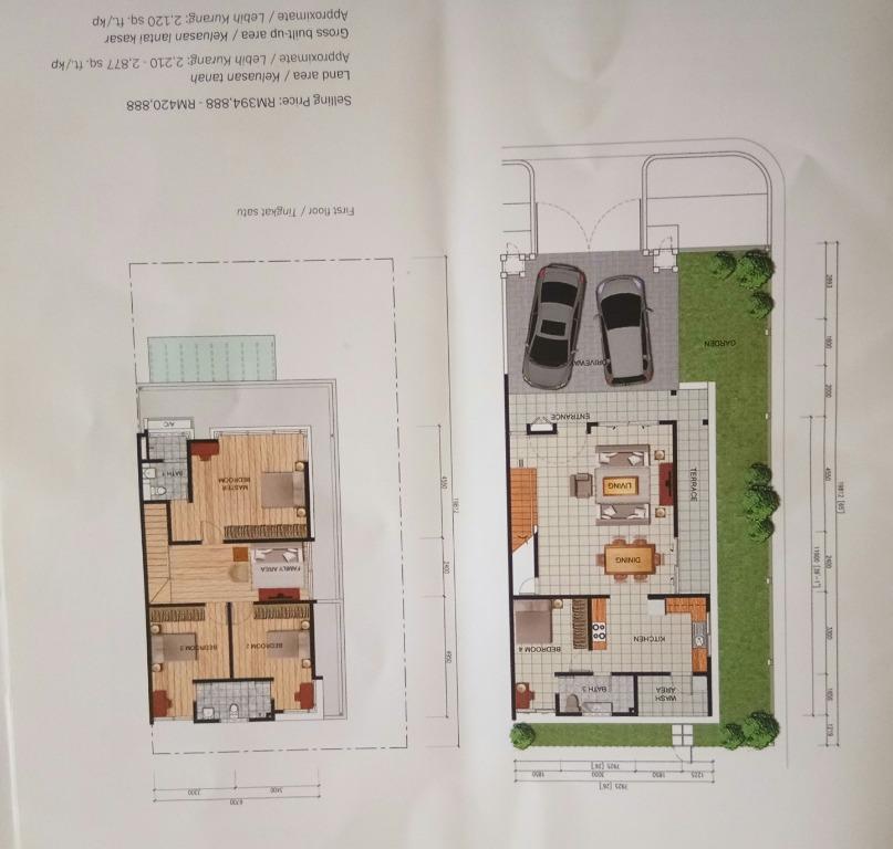 Bandar Bukit Raja, Klang, 2 Storey End Lot House With Land Compound At ...