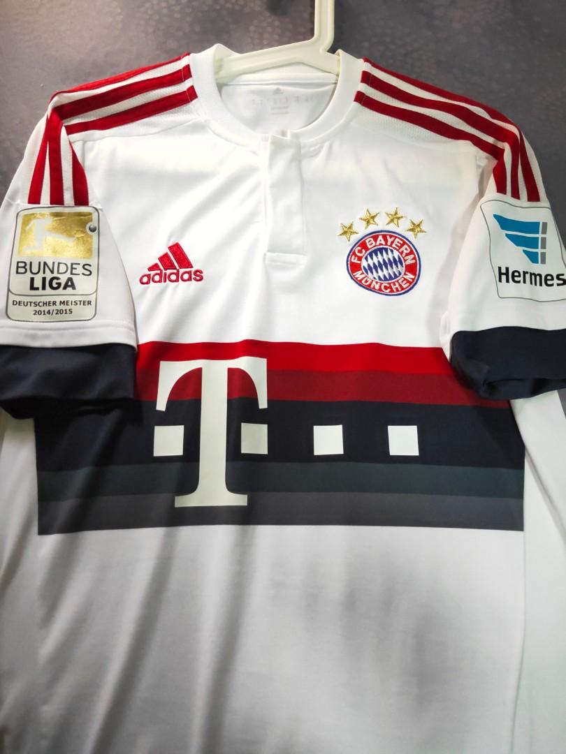 Bayern Munich Away Jersey Sports Sports Apparel On Carousell