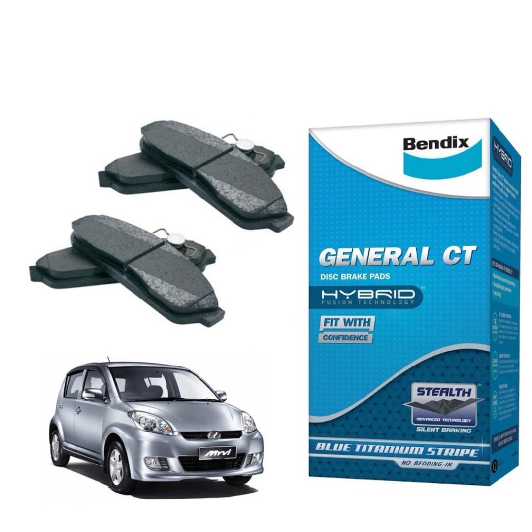 Bendix Front Brake Pads Perodua Myvi 1 3 1 0 2005 2010 Performance General Ct Db1768gct Auto Accessories On Carousell