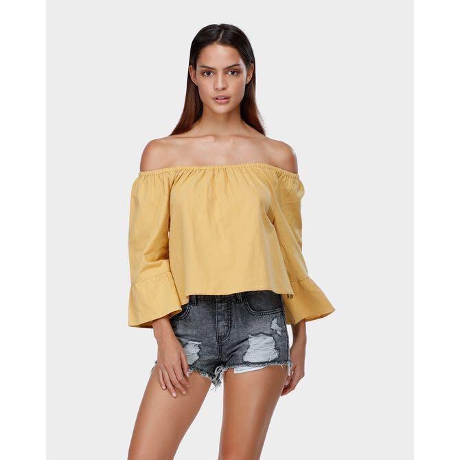 Billabong off the shoulder sweater online