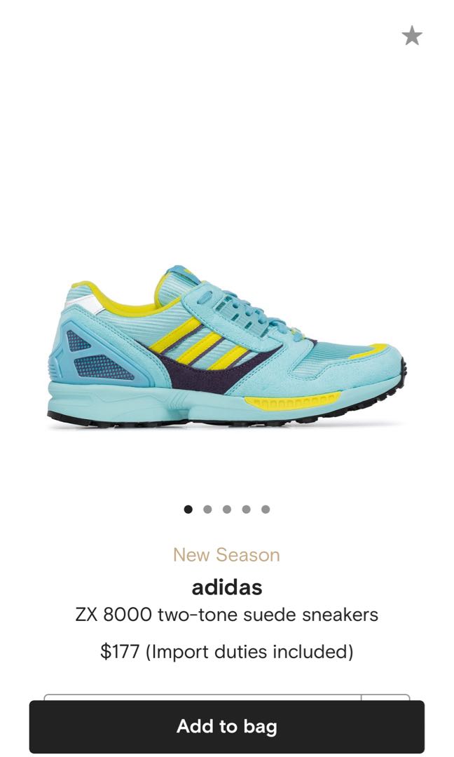 Adidas zx 8000 aqua blue outlet