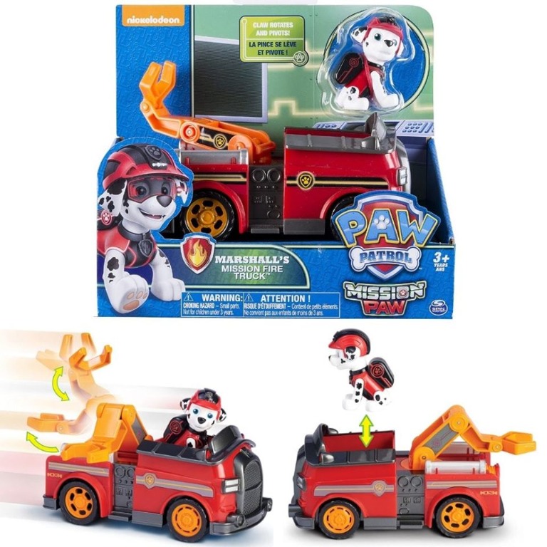 Paw patrol marshall 2024 mission fire truck