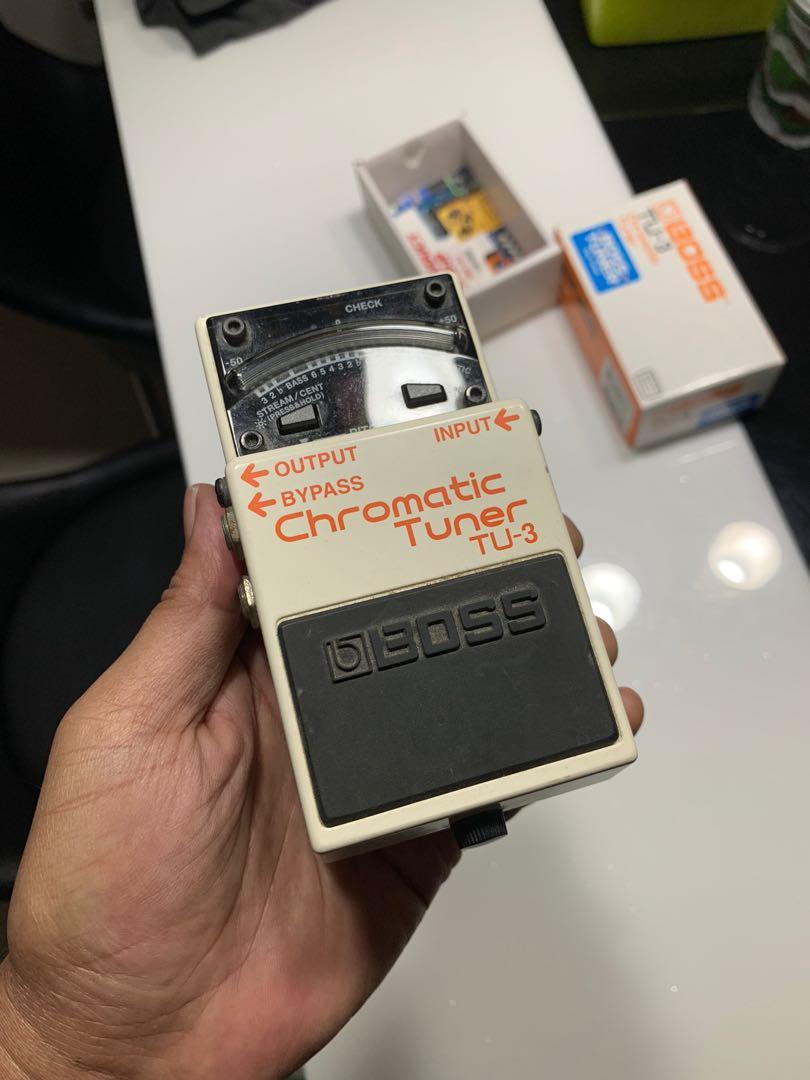 Boss Chromatic tuner TU-3 comes with box., Hobbies & Toys, Music ...