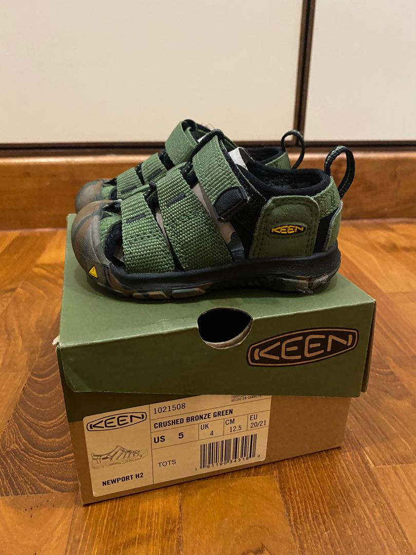 Branded US Size 5 Keen Toddler Sandals Camo Babies Kids Babies Kids Fashion on Carousell