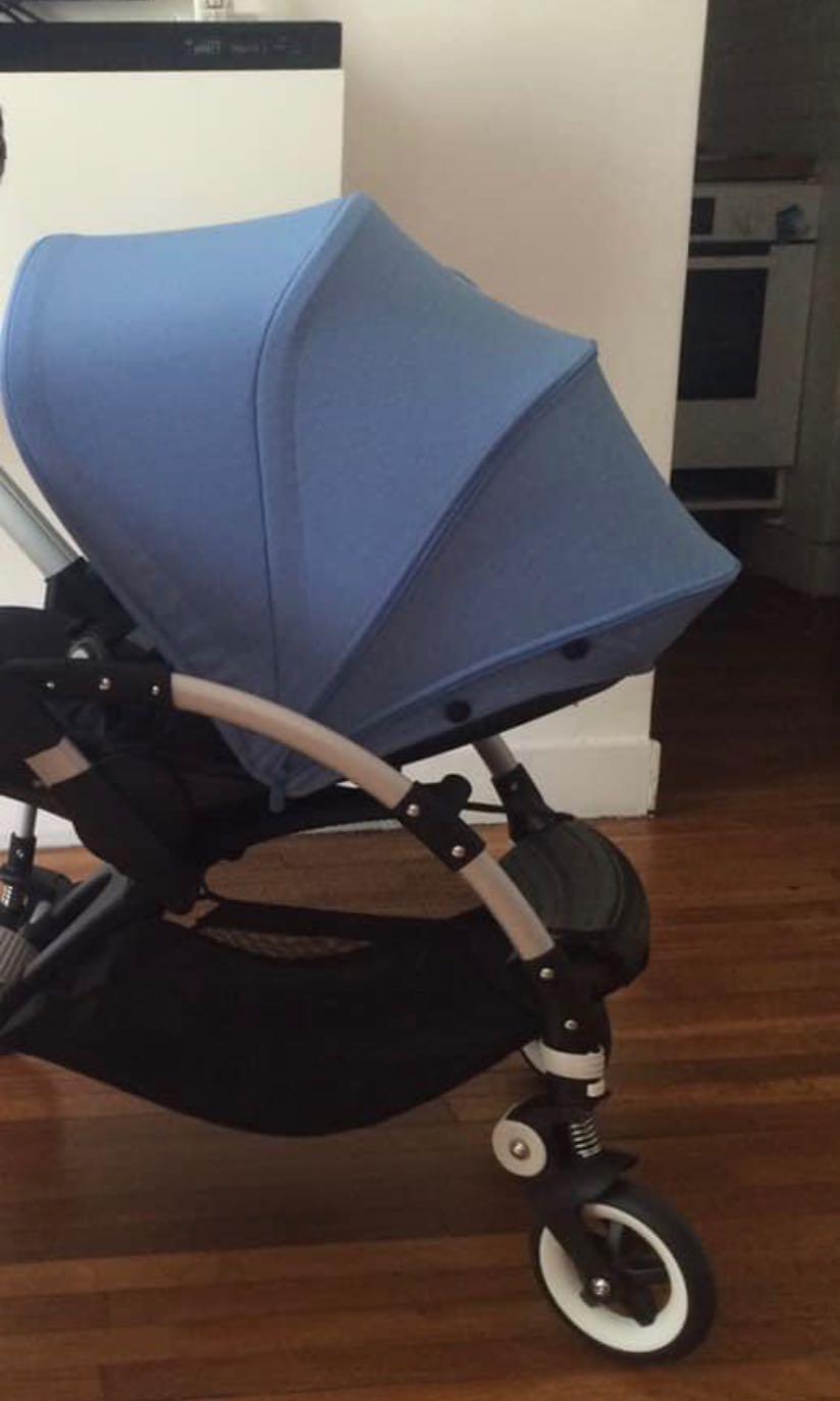 Bugaboo Bee 3 canopy ice blue