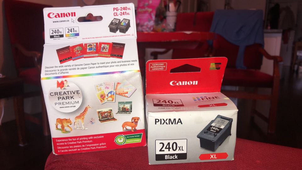 Canon Ink Cartridge Pixma x 3