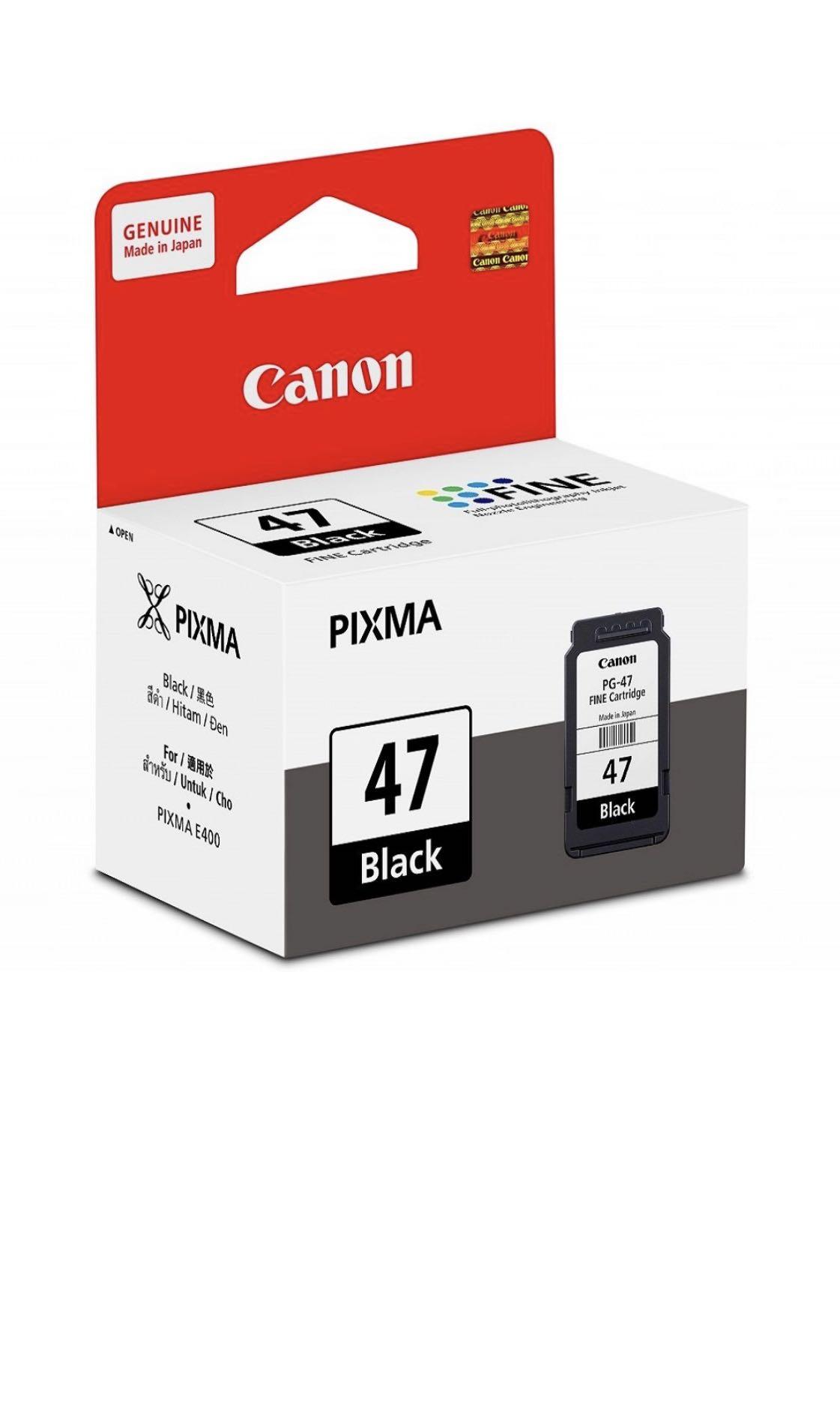 Canon PG-47 Black ink / 57 colour ink, Everything Else on ...