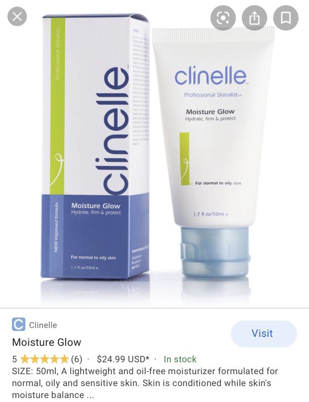 clinelle moisturizer