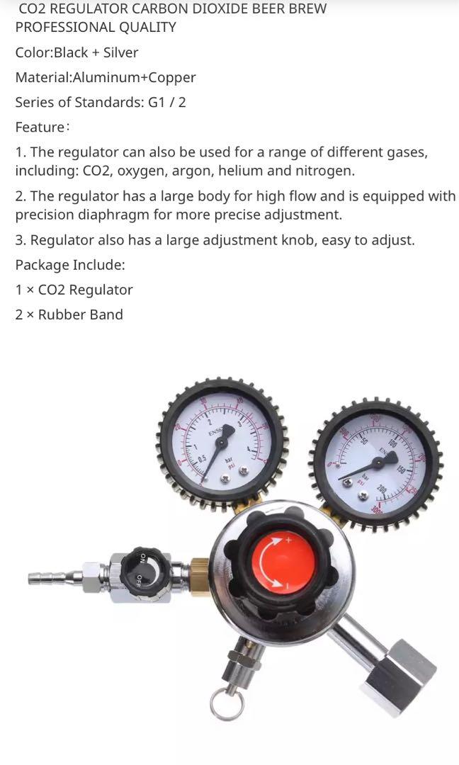 Co2 regulator, Everything Else on Carousell