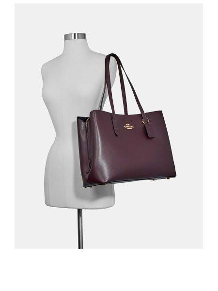 Coach large avenue carryall black clearance