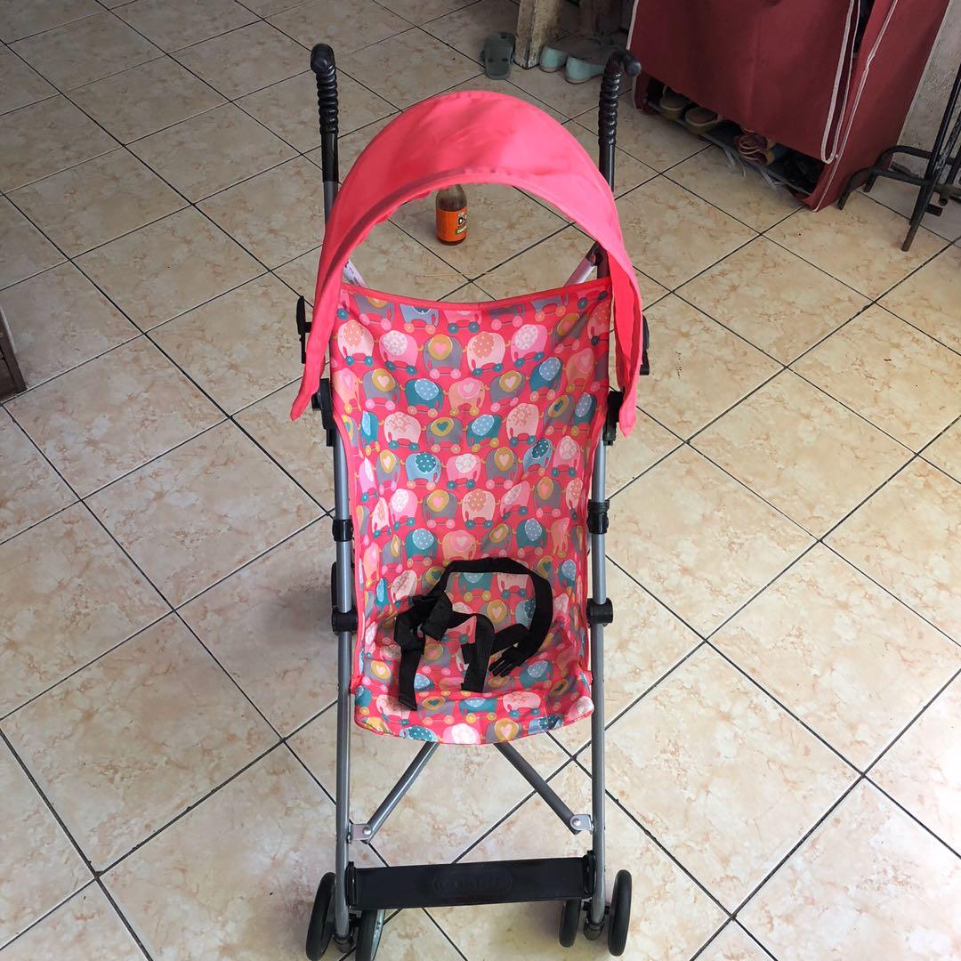 Cosco Umbrella Stroller with Canopy, Elephant Train, Babies & Kids