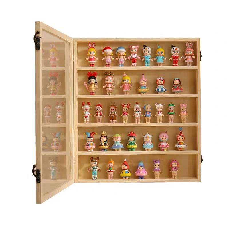 Custommade nendoroid display shelf with door, Hobbies & Toys, Toys