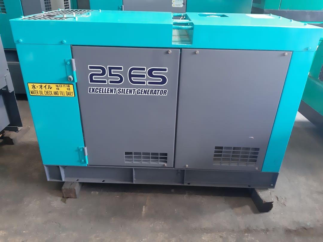 Denyo Generator 25 kVA (Category: Construction Tools & Equipment) located in Manila. Submitted by santiago0721 (Listing ID 1006845570, Image 1). Description: Slightly used Genset Brand: Denyo Japan Free delivery within Metro Manila Free demo before purchase Call us for appointments.