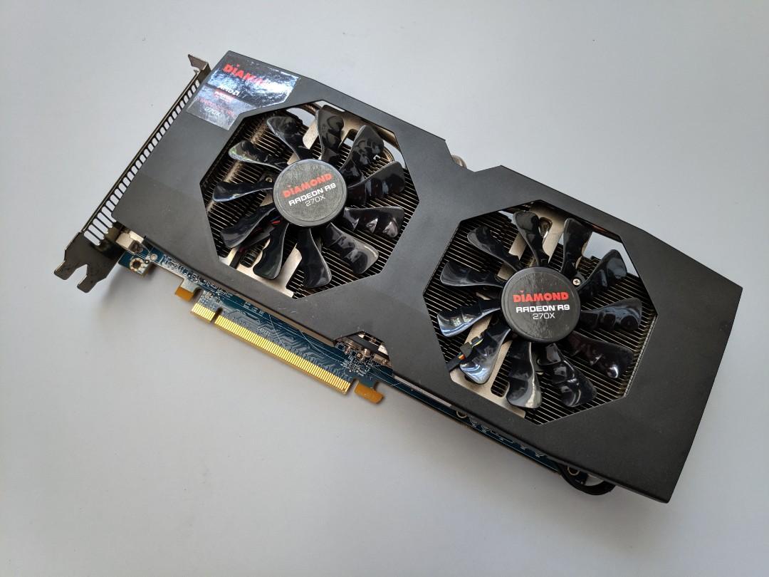 Diamond Radeon R9 270x Electronics Computer Parts Accessories On Carousell