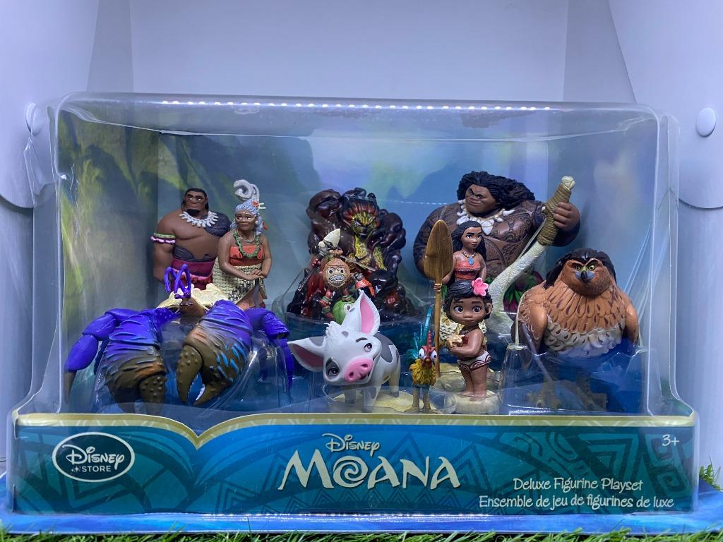 moana deluxe figure playset