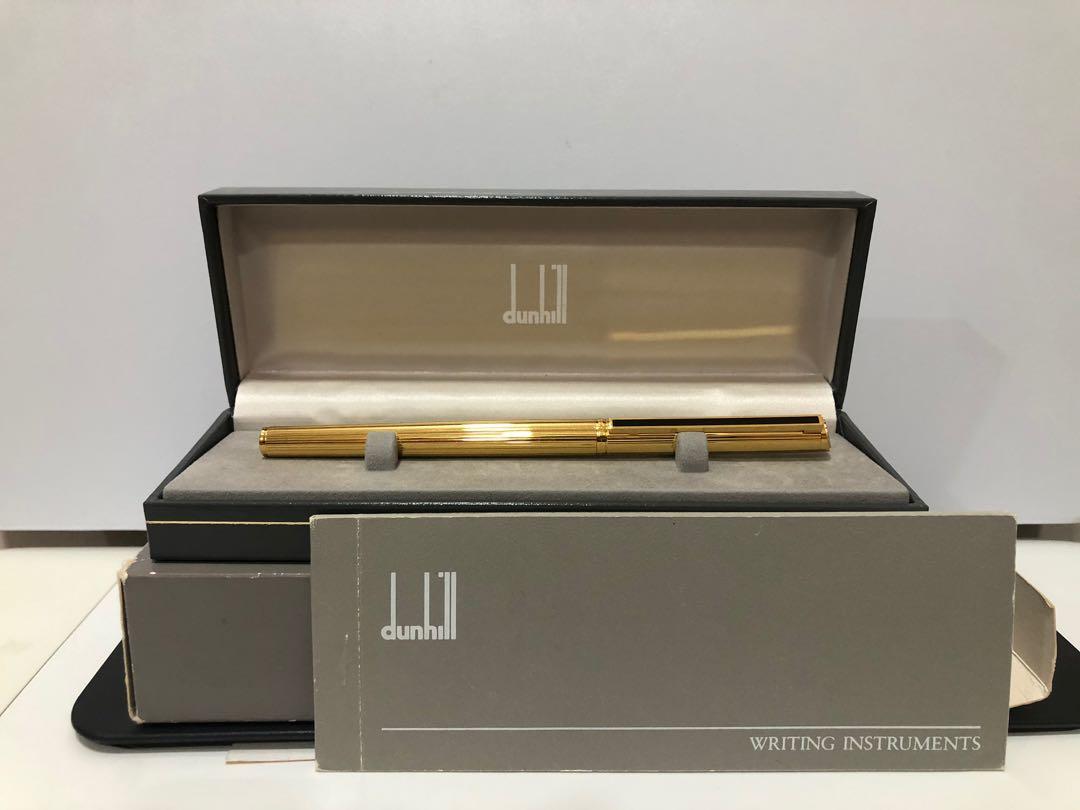 Dunhill Fountain Pen Gold 14k, Men's Fashion, Watches & Accessories ...