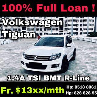 (Easy Loan Approvals) Volkswagen Tiguan 1.4A TSI BMT R-Line